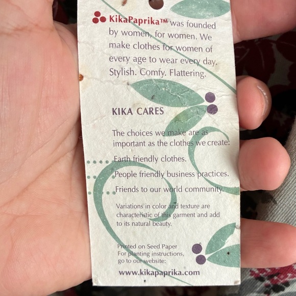 🆕Kika Paprika Y2K Floral Wrap Tank Top - Gray and Red M🆕 - Picture 6 of 9